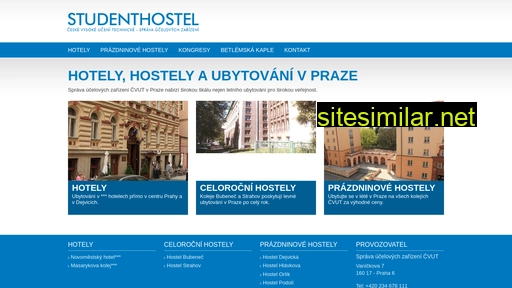 studenthostel.cz alternative sites