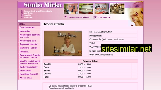 studiomirka.cz alternative sites