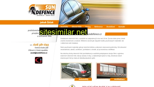 sundefence.cz alternative sites