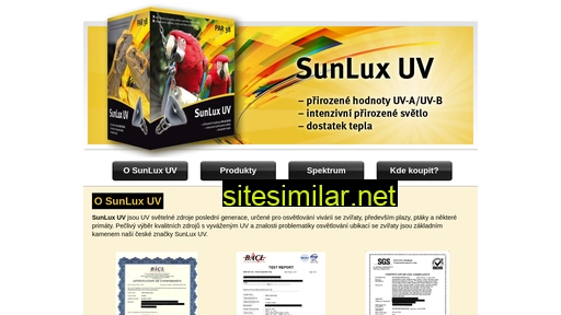 sunlux-uv.cz alternative sites