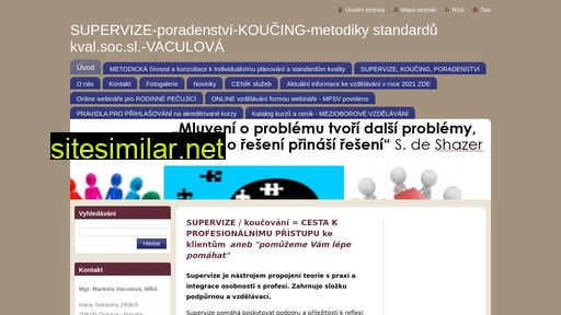 supervizevaculova.cz alternative sites