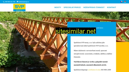 svp-mosty.cz alternative sites