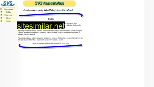 svs-konstrukce.cz alternative sites