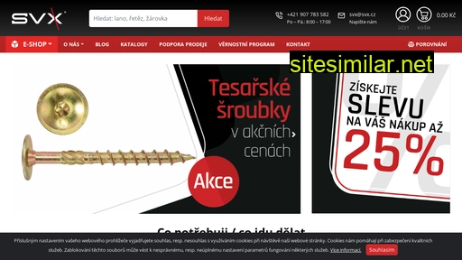 svx.cz alternative sites