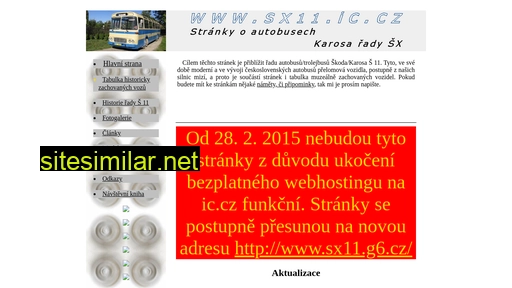 sx11.ic.cz alternative sites