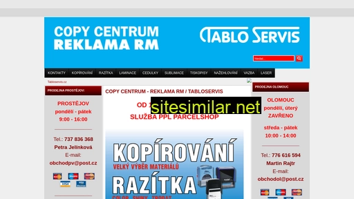 tabloservis.cz alternative sites