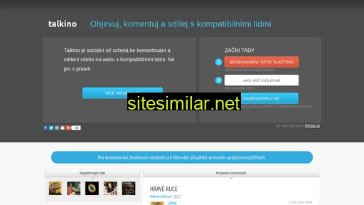 talkino.cz alternative sites