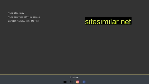 tasman.cz alternative sites