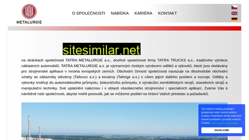 tatrametalurgie.cz alternative sites