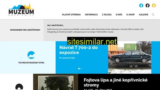 tatramuseum.cz alternative sites