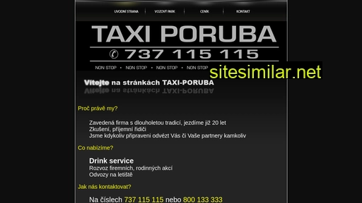 Taxi-poruba similar sites