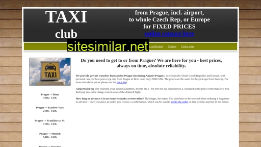 taxiclub.cz alternative sites
