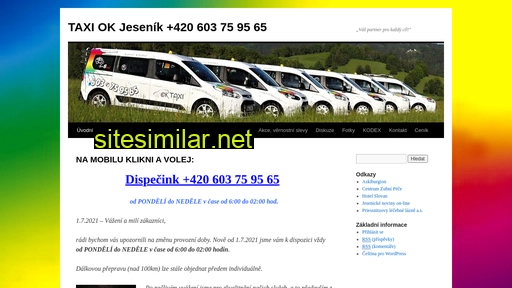 taxiok-jesenik.cz alternative sites