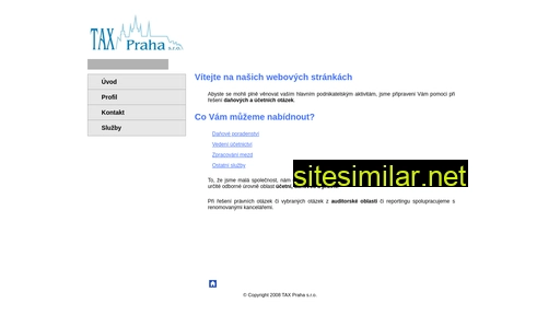 taxpraha.cz alternative sites