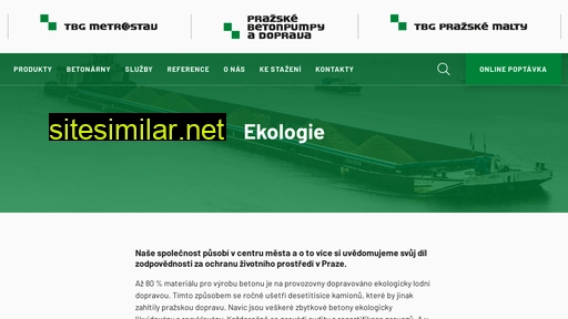 tbg-metrostav.cz alternative sites