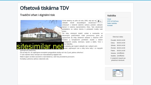 tdv.cz alternative sites