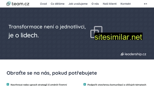 team.cz alternative sites