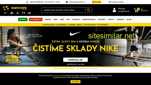 teamstore.cz alternative sites