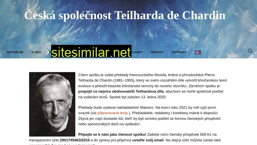 teilhard-de-chardin.cz alternative sites
