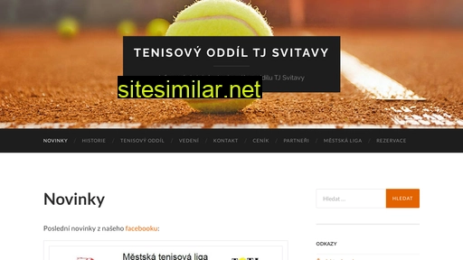Tenis-svitavy similar sites