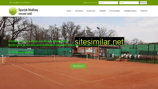 tenismodrany.cz alternative sites
