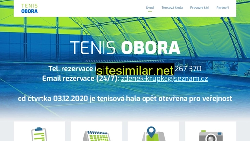 tenisobora.cz alternative sites