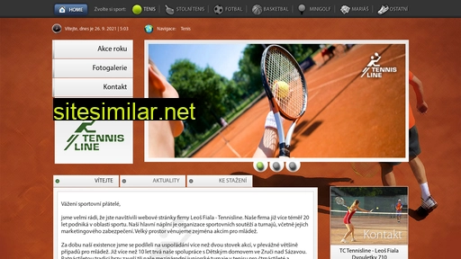 tennisline.cz alternative sites