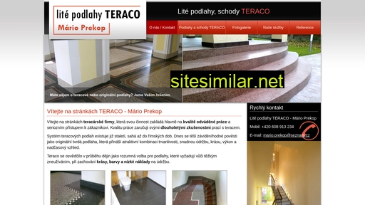 teraco-podlahy.cz alternative sites