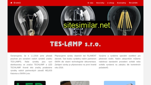 tes-lamp.cz alternative sites