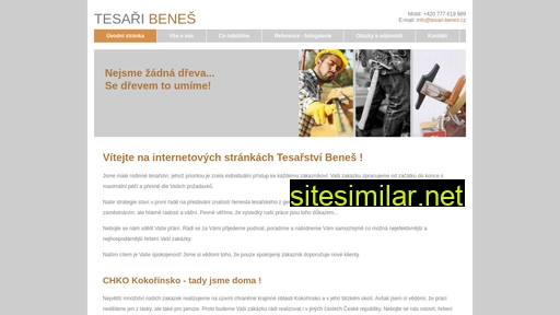 tesari-benes.cz alternative sites