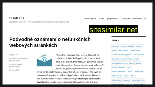 test4u.cz alternative sites