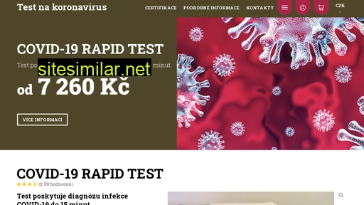 testcoronavirus.cz alternative sites