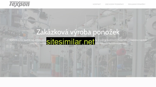 texpon.cz alternative sites