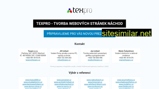 texpro.cz alternative sites