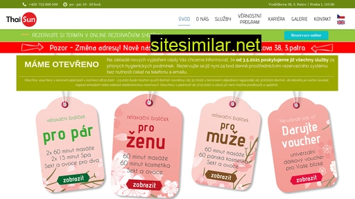 thaisun.cz alternative sites