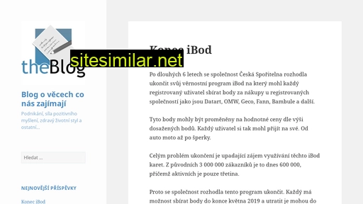 theblog.cz alternative sites