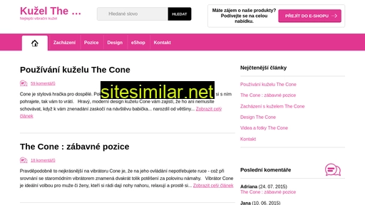 thecone.cz alternative sites
