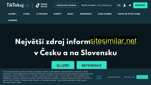 tiktokuj.cz alternative sites