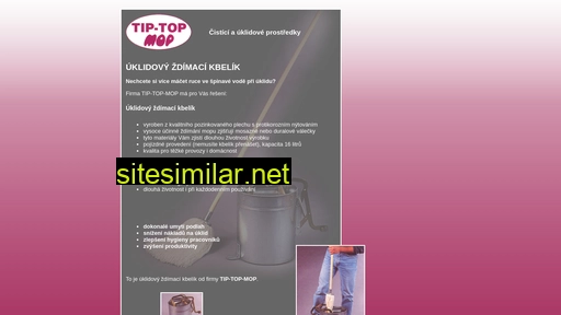tiptopmop.cz alternative sites
