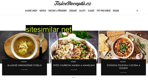 tisicereceptu.cz alternative sites
