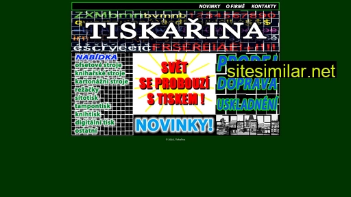 tiskarina.cz alternative sites