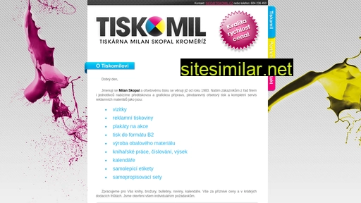 tiskomil.cz alternative sites