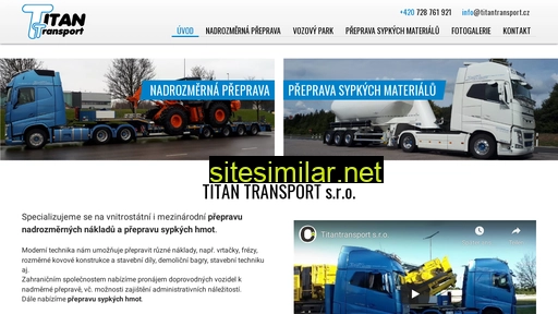 titantransport.cz alternative sites