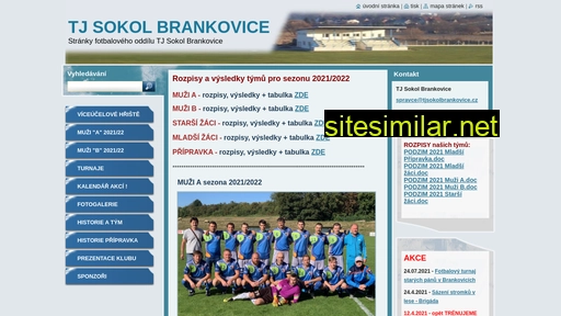 tjsokolbrankovice.cz alternative sites