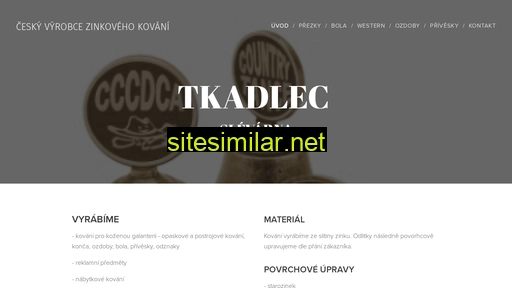 tkadlec-slevarna.cz alternative sites