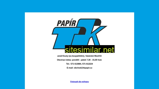 tkpapir.cz alternative sites
