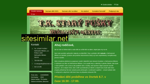 tkstarypusky.cz alternative sites