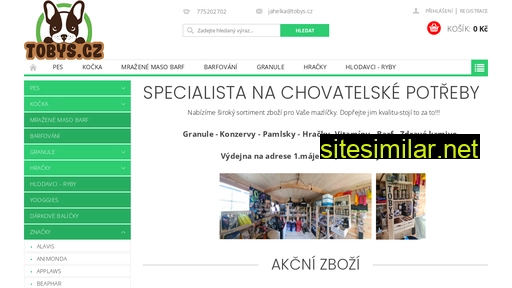 tobys.cz alternative sites