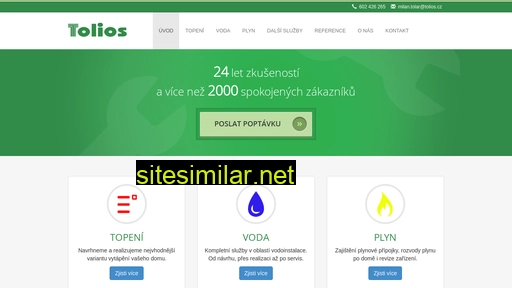 tolios.cz alternative sites