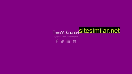 tomaskazatel.cz alternative sites